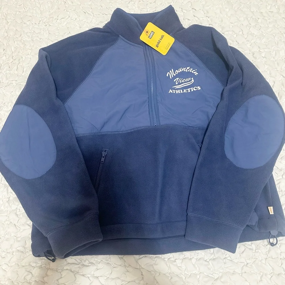 Levi’s Gold Tab Summit 1/4 Zip Sweatshirt - Picture 4 of 7
